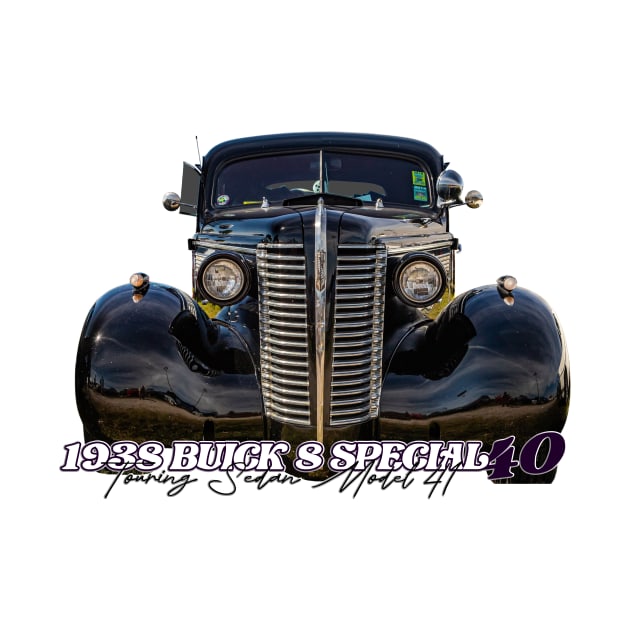 1938 Buick 8 Special Series 40 Touring Sedan Model 41 by Gestalt Imagery