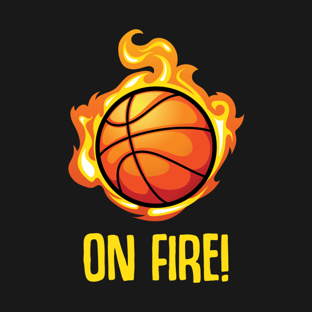 Basketball fire ball by MOmethod