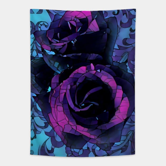 Wild Roses Tapestry by IKIosifelli