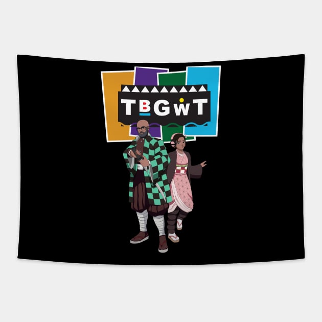 TBGWT Demon 2 Tapestry by The Black Guy Who Tips Podcast