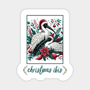 Christmas ibis Magnet