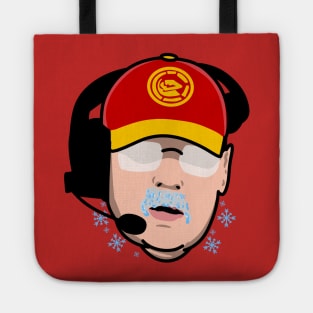 Frozen mustache Tote