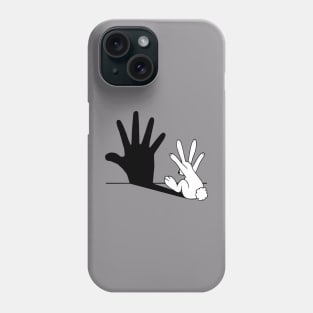 Rabbit Hand Shadow Phone Case