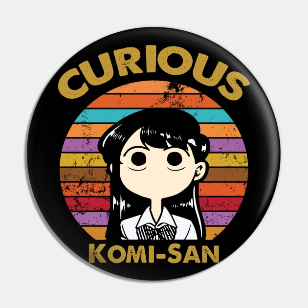 Vintage Style Curious Komi San Pin by Madelyn_Frere