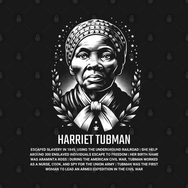 Harriet Tubman by UrbanLifeApparel