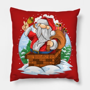 Santa Claus Christmas Eve Pillow