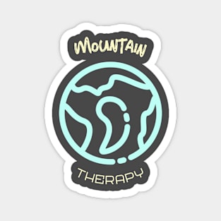 Mountain Therapy Magnet