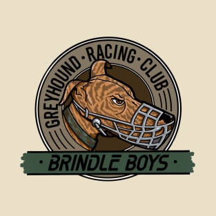 Brindle Boys Greyhound Racing Club T-Shirt