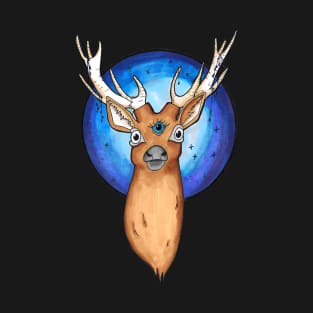 Third Eye Deer T-Shirt