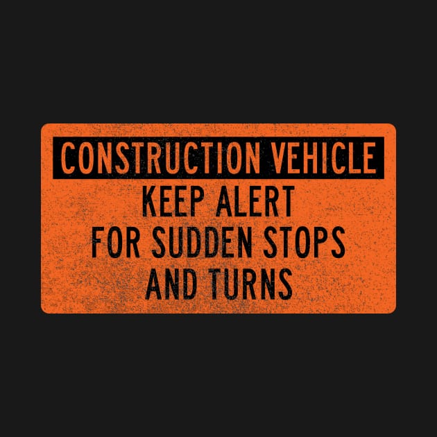 Construction Vehicle (front print) by GloopTrekker