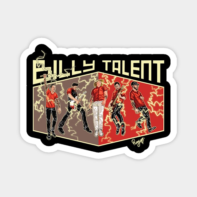 Billy Talent Magnet by Raya3o5