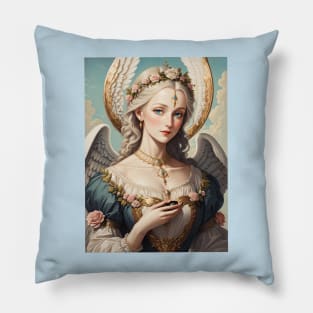 Ethereal Angelcore Escape Pillow