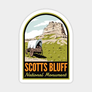 Scotts Bluff National Monument Nebraska Magnet