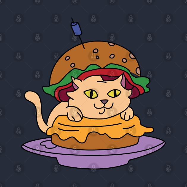 Cat Burger by saintpetty