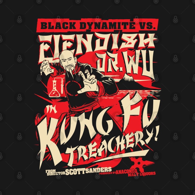 Black Dynamite vs. Fiendish Dr. Wu by PistolPete315