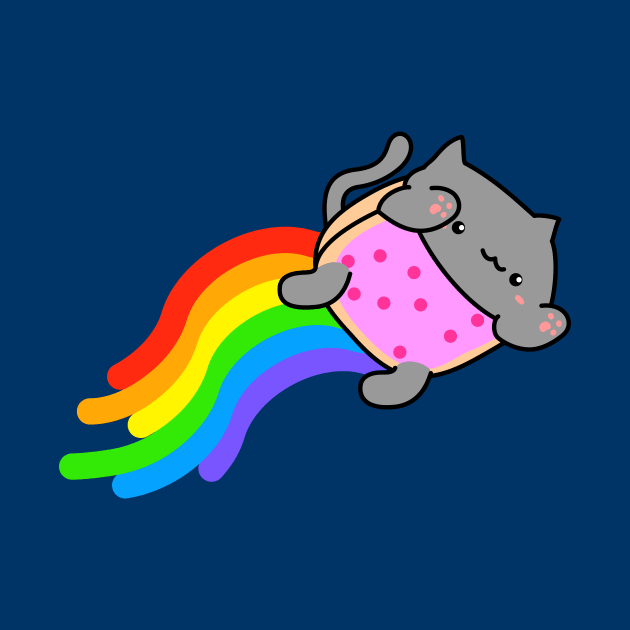 Bongo Cat - Nyan Cat by ermagix