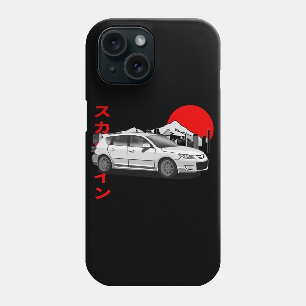 Mazda 3 JDM Style Phone Case by Rebellion Store