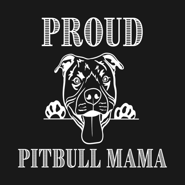 Pitbull Mama Love Pitbull by Galgalarry