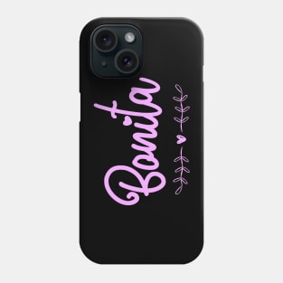 Bonita - pink design Phone Case