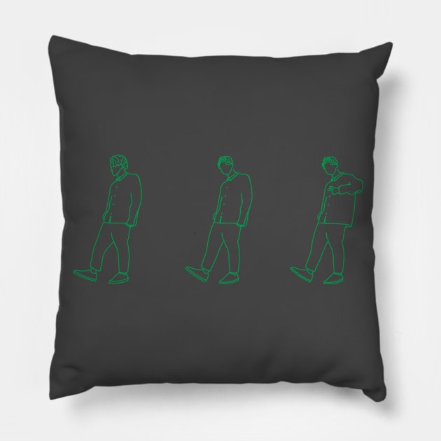 Aries Cartoon Pillow by zero three