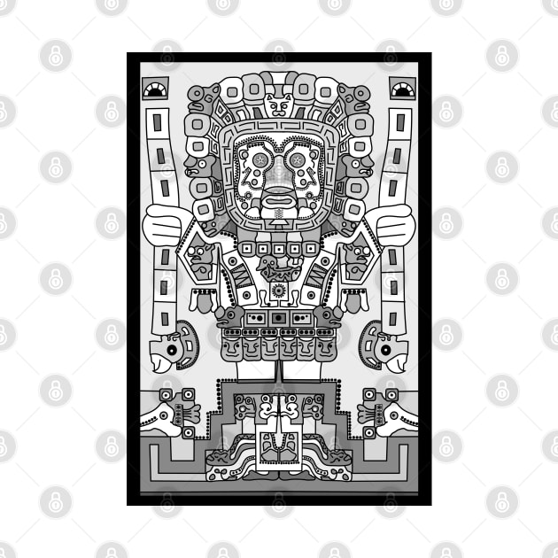 Aztec God by AYar