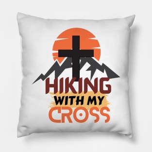 Hiking With My Cross Pillow