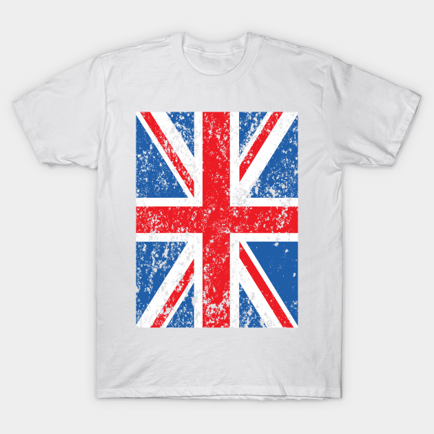 Distressed Union Flag - Union Jack - T-Shirt | TeePublic
