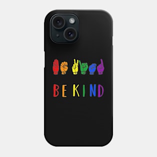 Pride Sign Language Teachers Interpreter ASL Phone Case