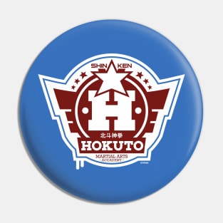 Hokuto Martial Arts Accademy Logo Pin