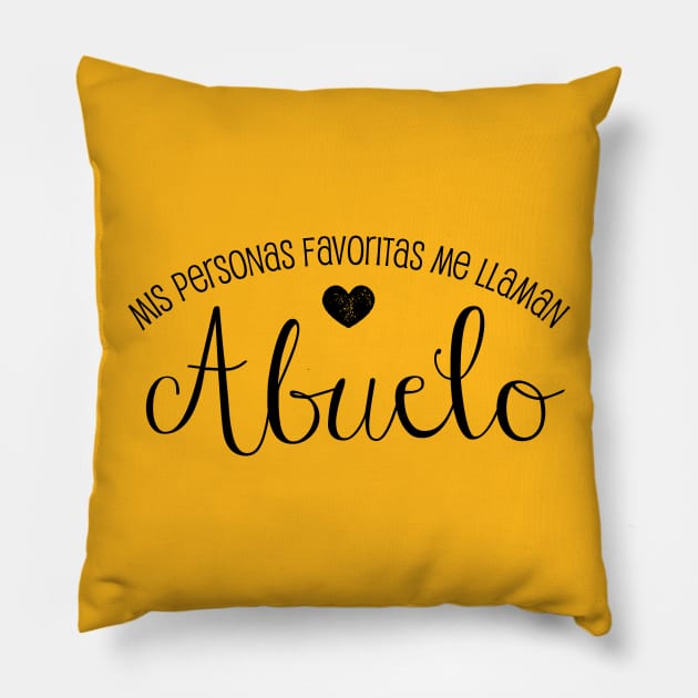 Favoritas Abuelo Pillow by mamita