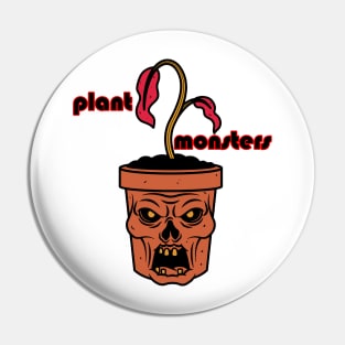 Plant Monster Pin