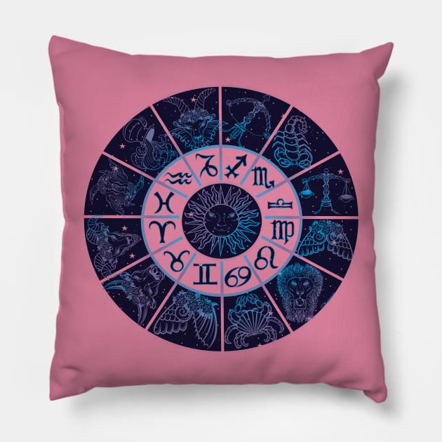 Zodiac Pillow by Desdymona