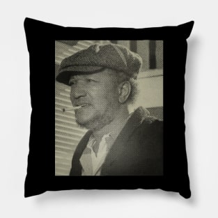 Smoking ford - Sepia Pillow