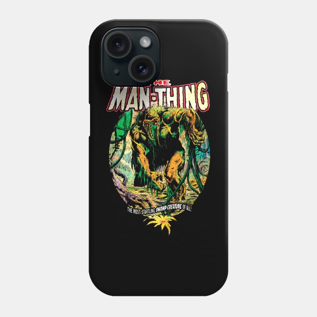 MAN-THING 1974 Phone Case by gulymaiden