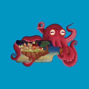 World in bottle: Atalantis (Octopus - monster) T-Shirt