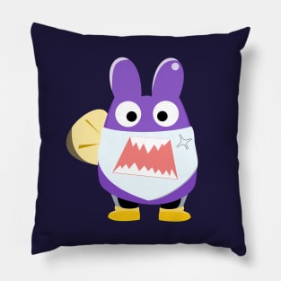 bumbnabbit change of wardrobe (surprised) Pillow