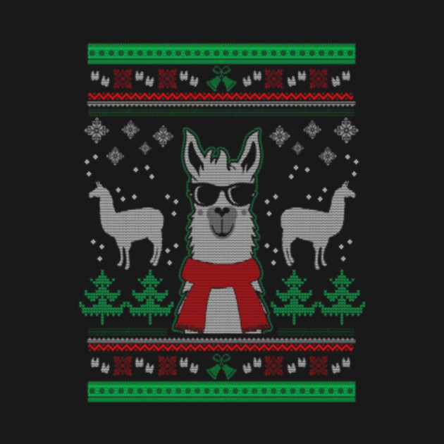 Discover Ugly Christmas Llama Christmas Llama - Ugly Christmas Llama Christmas Ll - T-Shirt