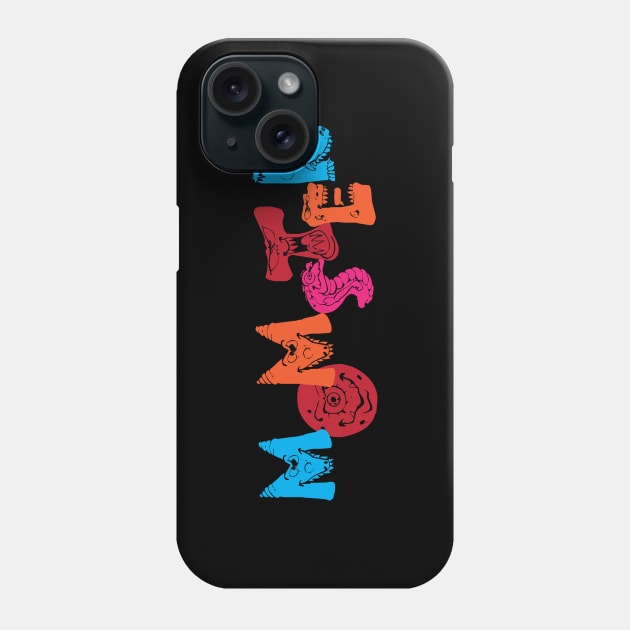 Momster - Mommy Halloween Gift Phone Case by KC Happy Shop