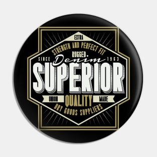 Denim Superior Pin