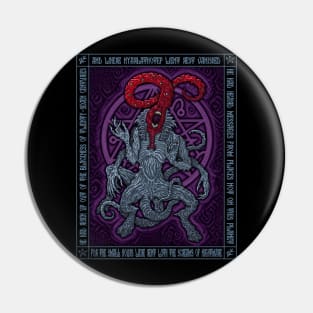 Nyarlathotep Icon - Azhmodai 2018 Pin