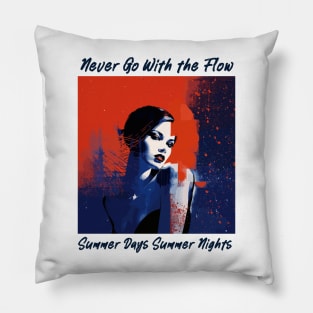 endless summer, summer days summer nights, fashion design v8 Pillow