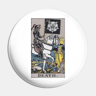 Death, Raider Waite Tarot, Divination Tarot Pin