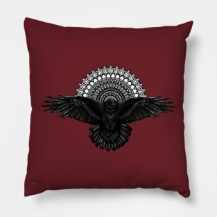 Raven Pillow