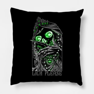 Dungeons, Dice and Dragons • Lich Pillow