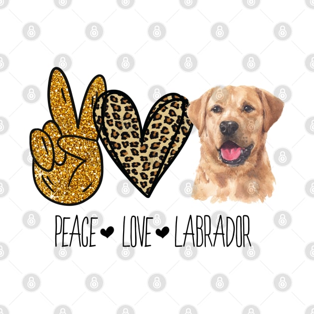 Peace. Love. Labrador by Satic