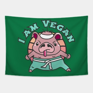 I am vegan. Tapestry