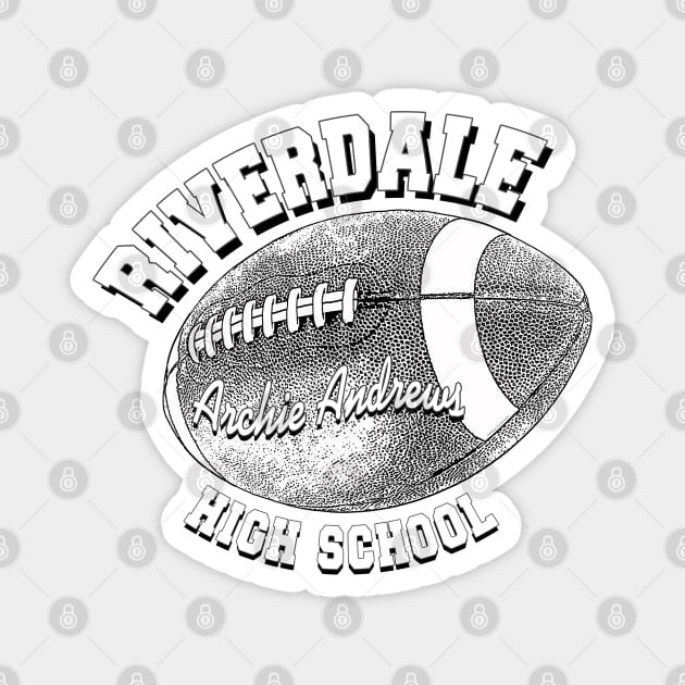 Riverdale High School Archie Andrews Magnet by Ratherkool