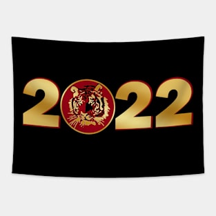 Chinese New Year 2022 Tiger Tapestry