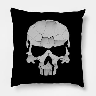 Cracked Skull Pillow