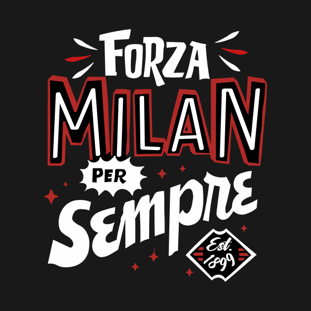 Go milan! Forever by lounesartdessin